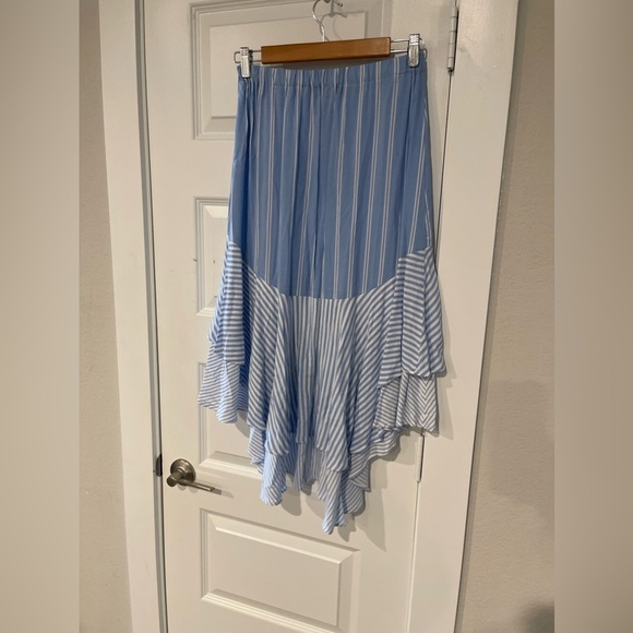 NWT One Hart tiered ruffle high low skirt - Picture 7 of 9